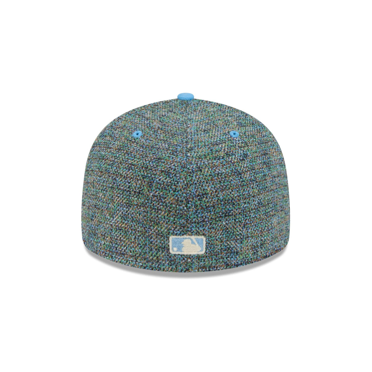 New York Mets Three Looms Tweedy Cotton Radiant Blue 59FIFTY Fitted Hat