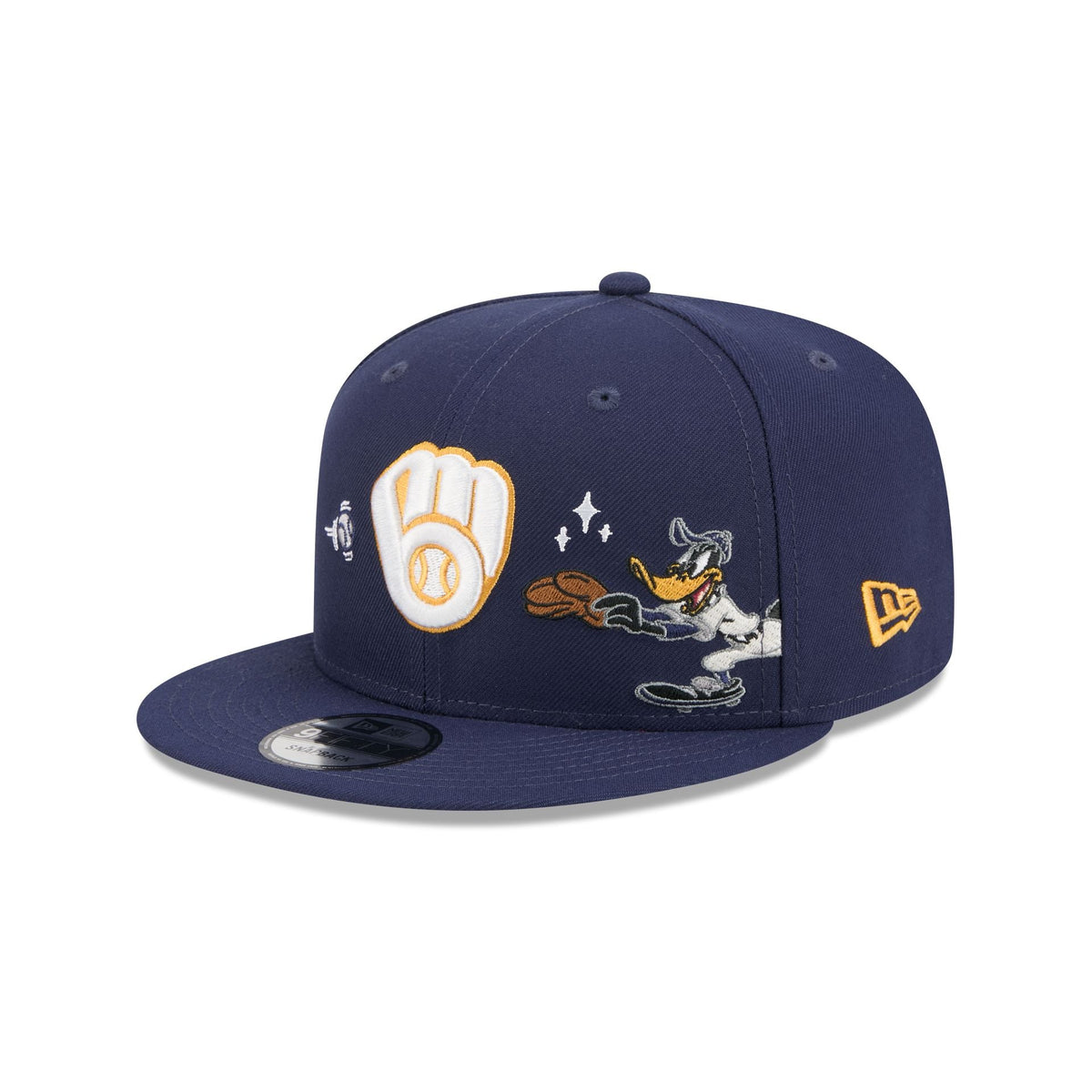 Milwaukee Brewers Daffy Duck Catch 9FIFTY Snapback Hat