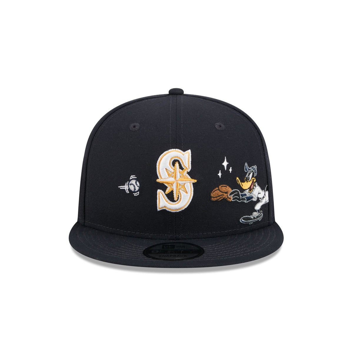 Seattle Mariners Daffy Duck Catch 9FIFTY Snapback Hat