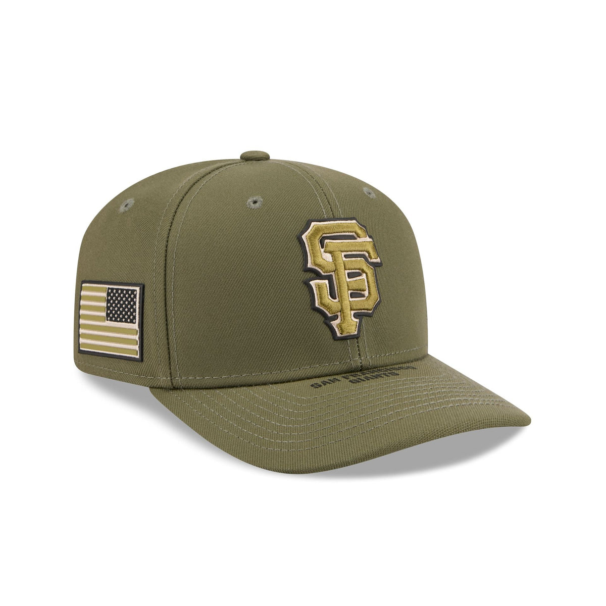 San Francisco Giants Armed Forces Day 2026 9SEVENTY Stretch-Snap Hat