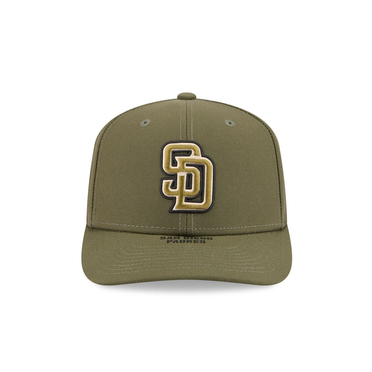 San Diego Padres Armed Forces Day 2026 9SEVENTY Stretch-Snap Hat