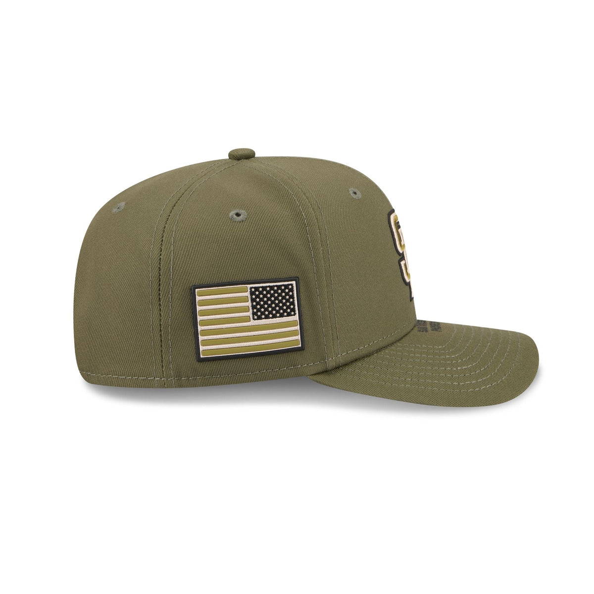 San Diego Padres Armed Forces Day 2026 9SEVENTY Stretch-Snap Hat