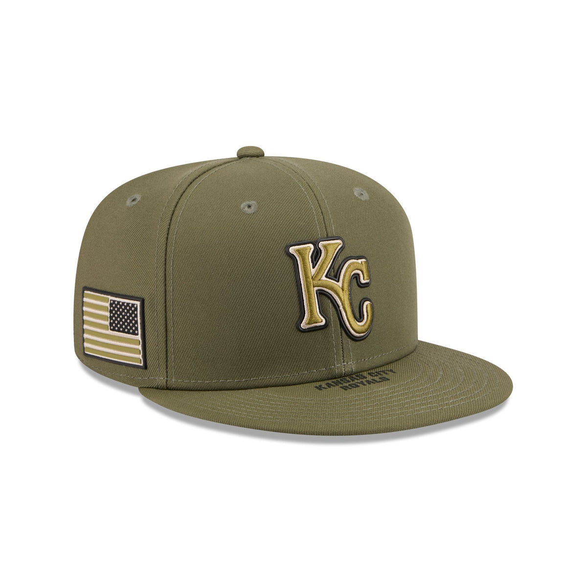 Kansas City Royals Armed Forces Day 2026 9FIFTY Snapback Hat
