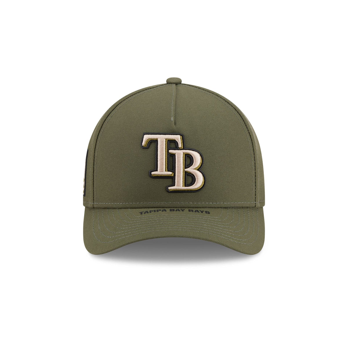 Tampa Bay Rays Armed Forces Day 2026 9FORTY M-Crown A-Frame Snapback Hat