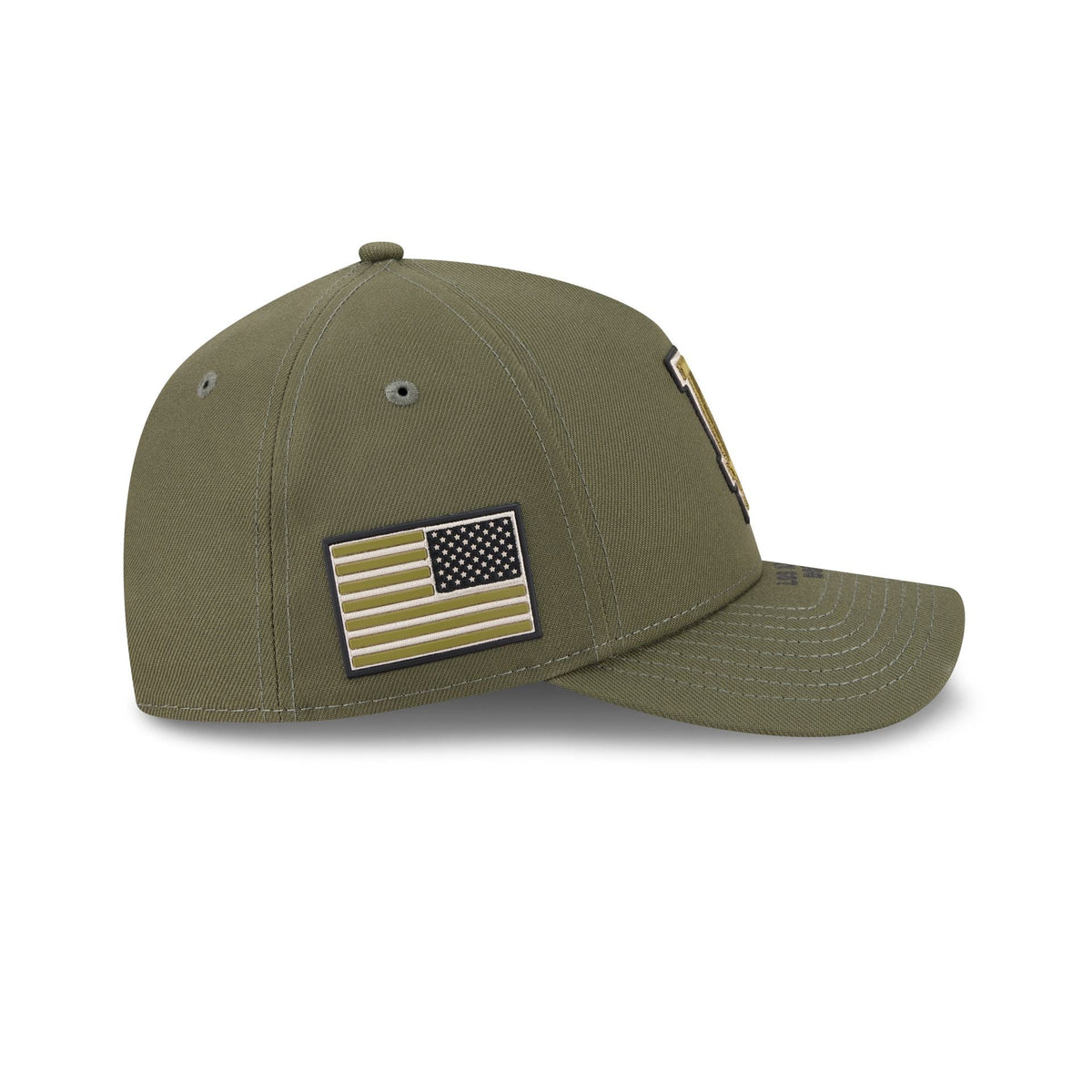 Los Angeles Dodgers Armed Forces Day 2026 9FORTY M-Crown A-Frame Snapback Hat