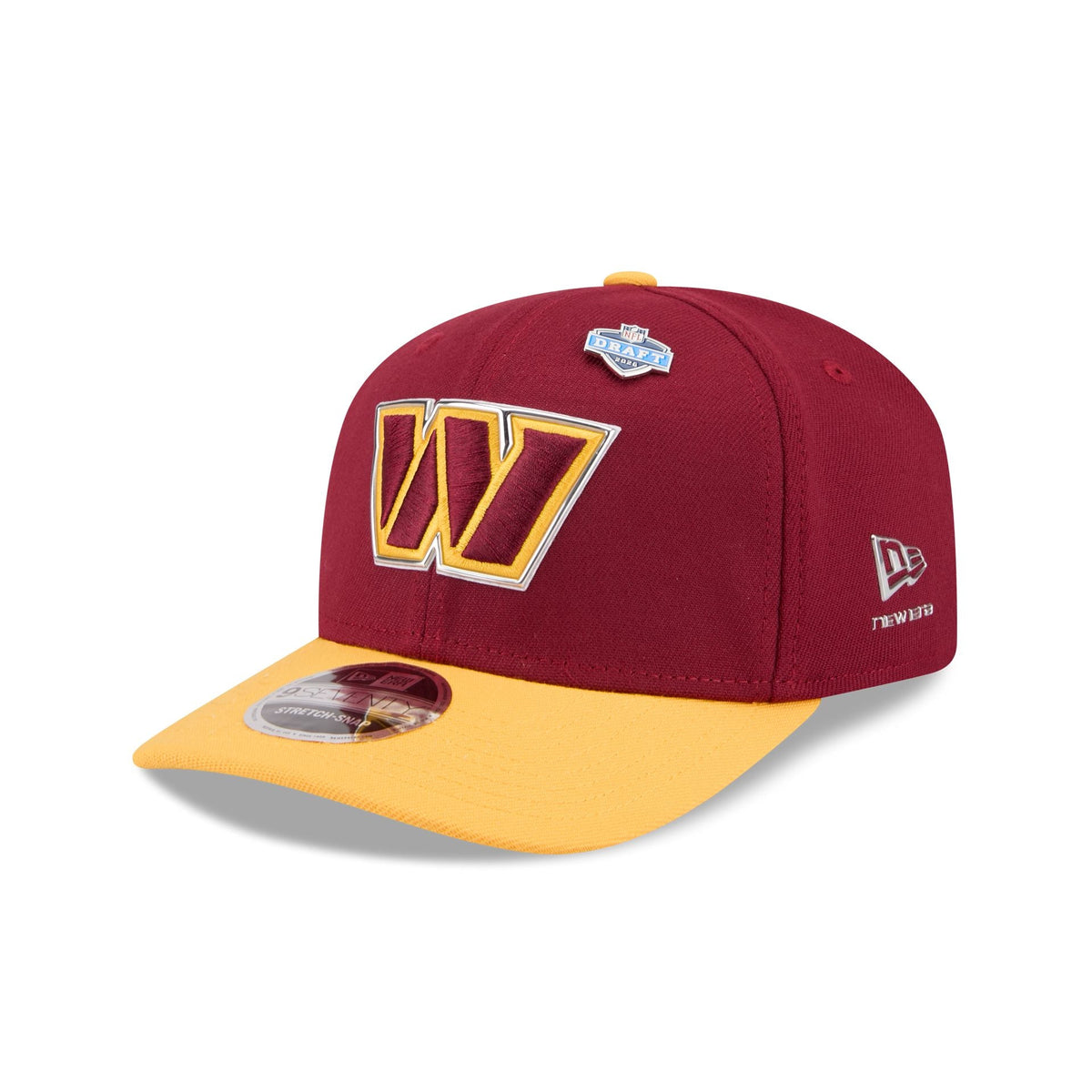 Washington Commanders 2026 Draft 9SEVENTY Stretch-Snap Hat