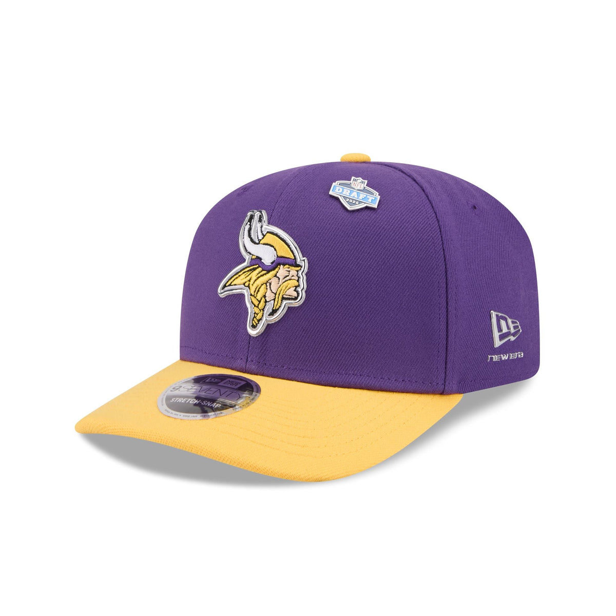 Minnesota Vikings 2026 Draft 9SEVENTY Stretch-Snap Hat