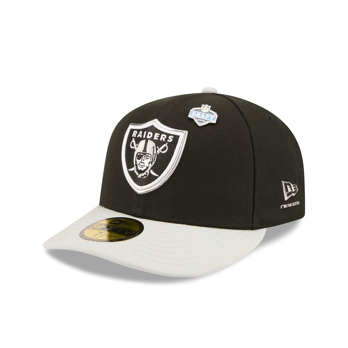 Las Vegas Raiders 2026 Draft 59FIFTY Fitted Hat