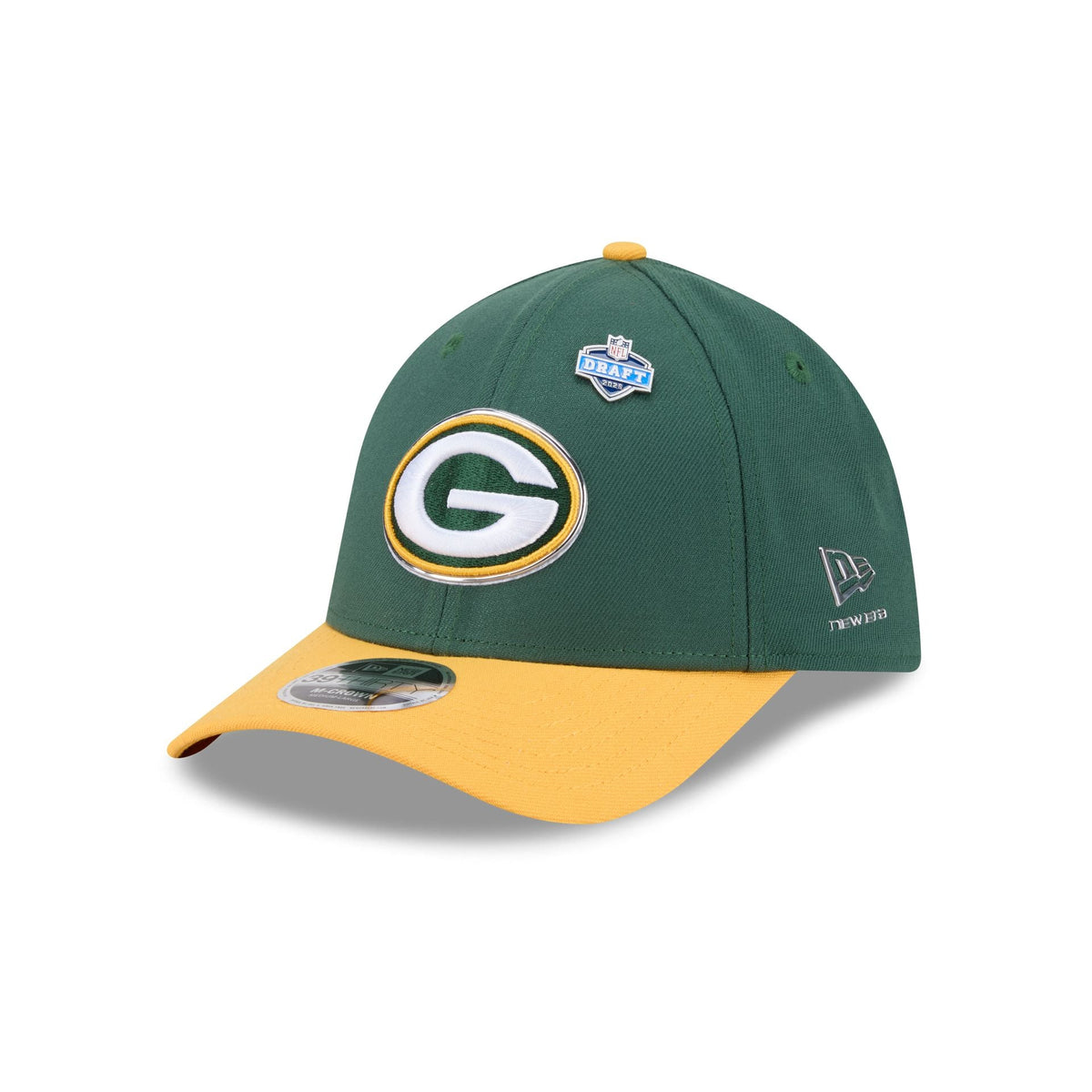 Green Bay Packers 2026 Draft 39THIRTY M-Crown Stretch Fit Hat