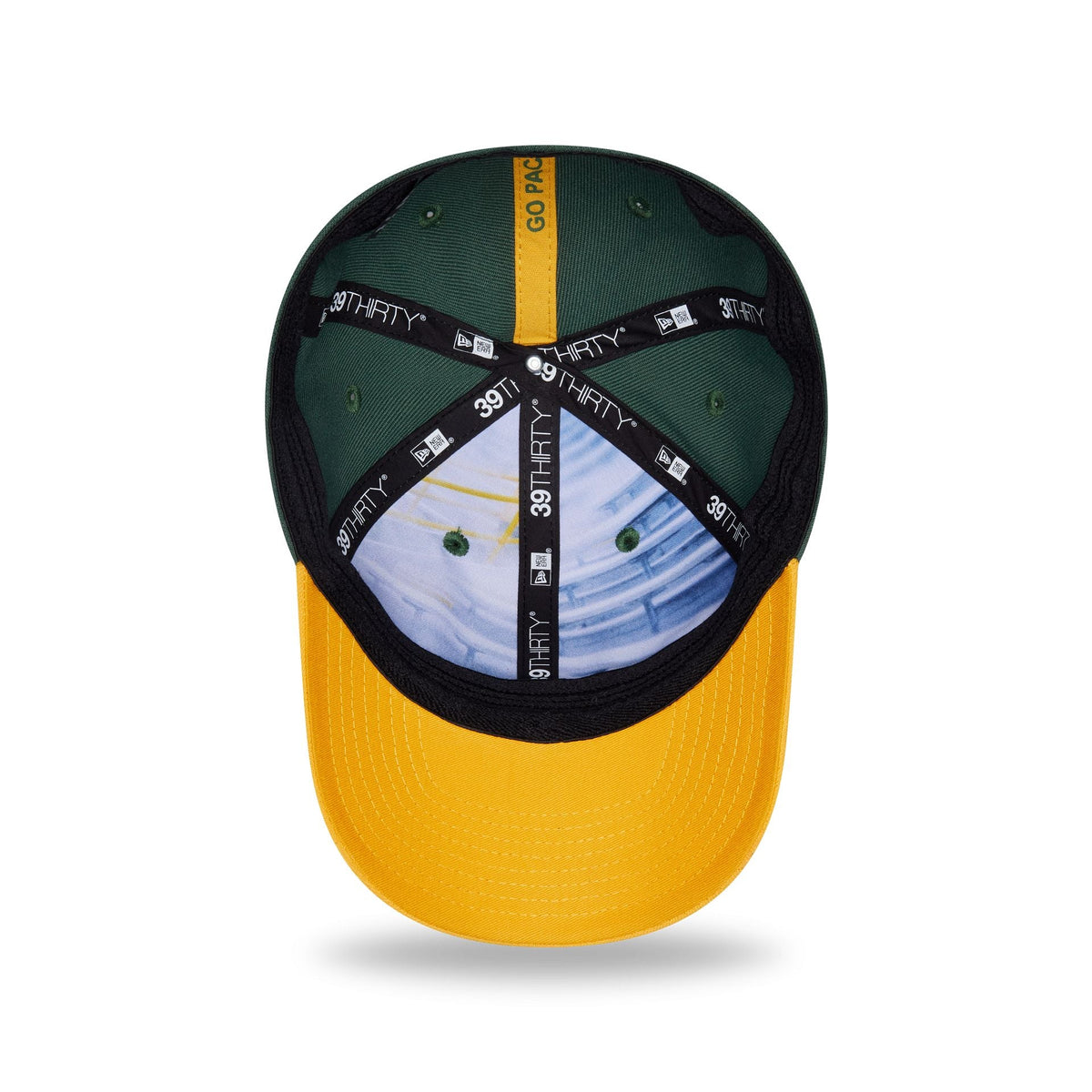 Green Bay Packers 2026 Draft 39THIRTY M-Crown Stretch Fit Hat