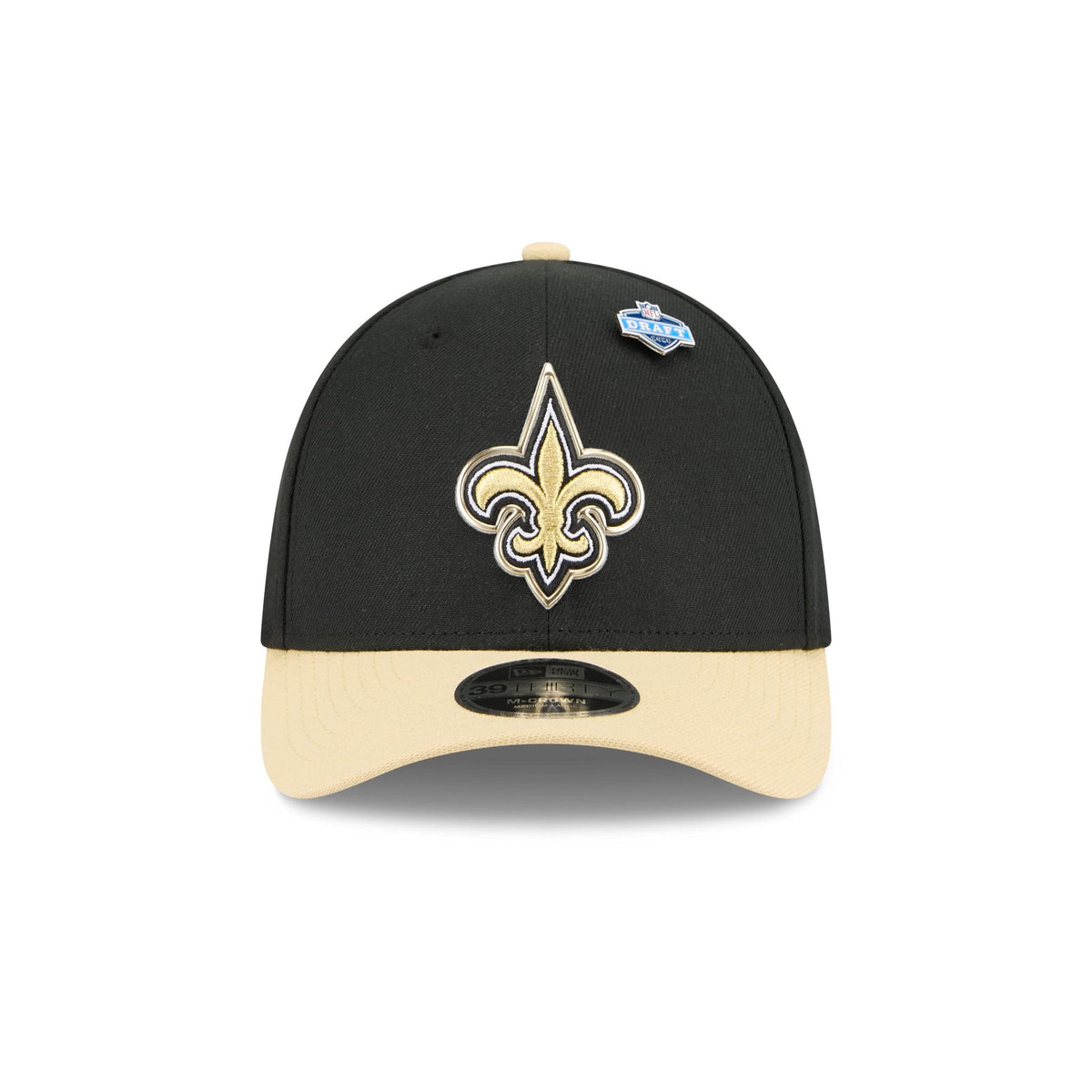 New Orleans Saints 2026 Draft 39THIRTY M-Crown Stretch Fit Hat
