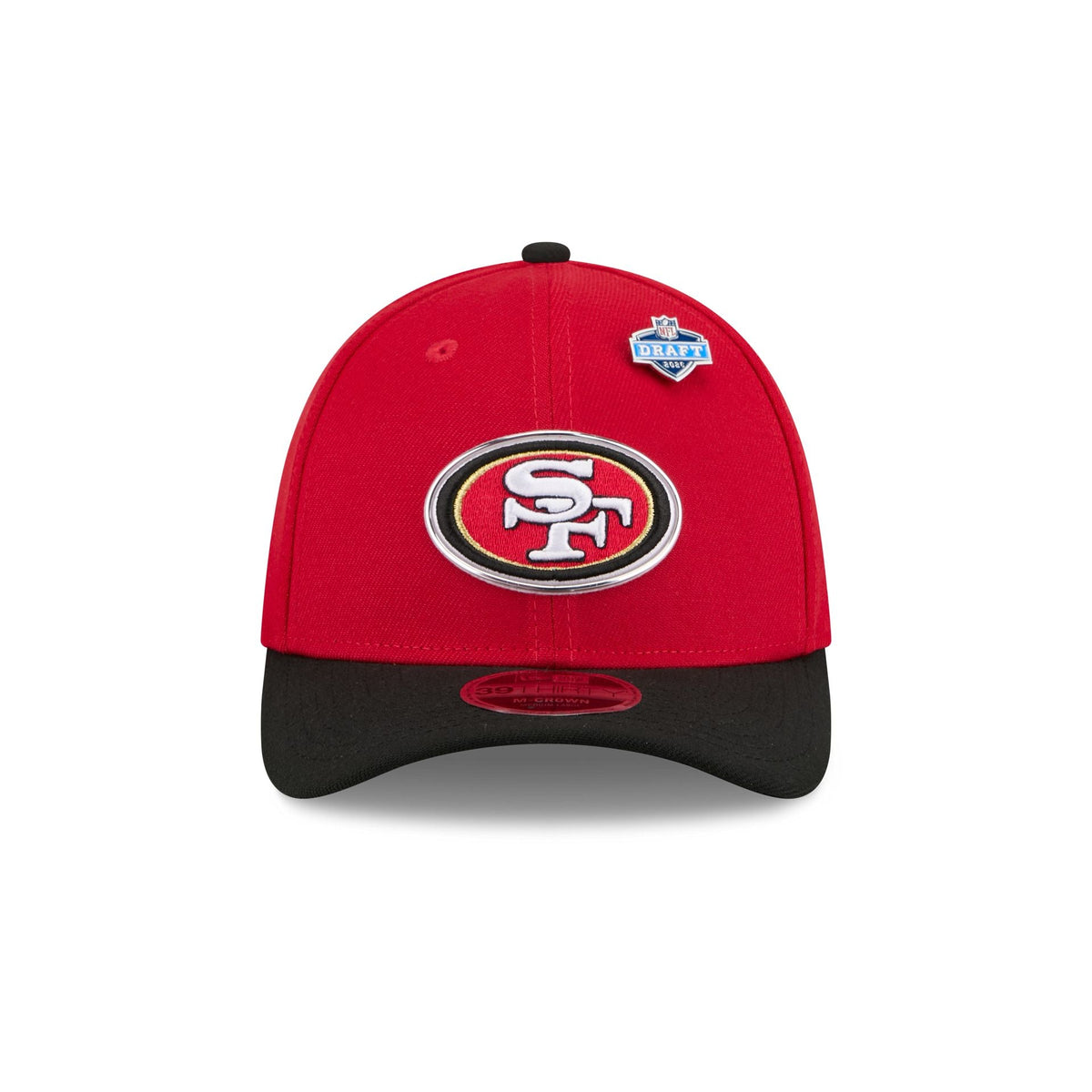 San Francisco 49ers 2026 Draft 39THIRTY M-Crown Stretch Fit Hat
