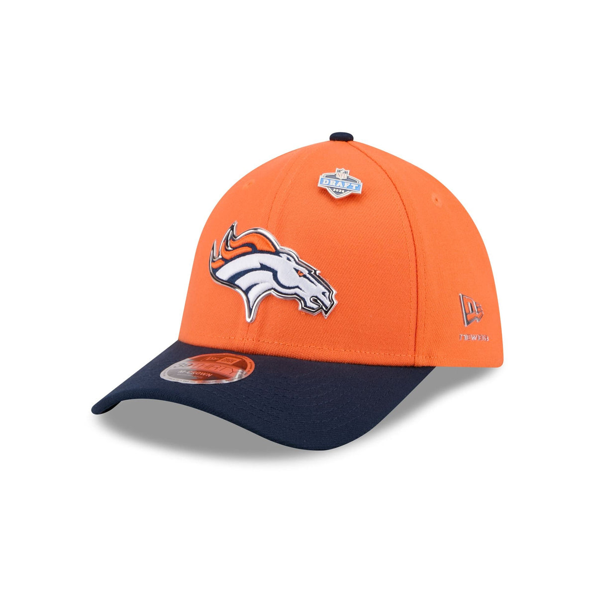 Denver Broncos 2026 Draft 39THIRTY M-Crown Stretch Fit Hat