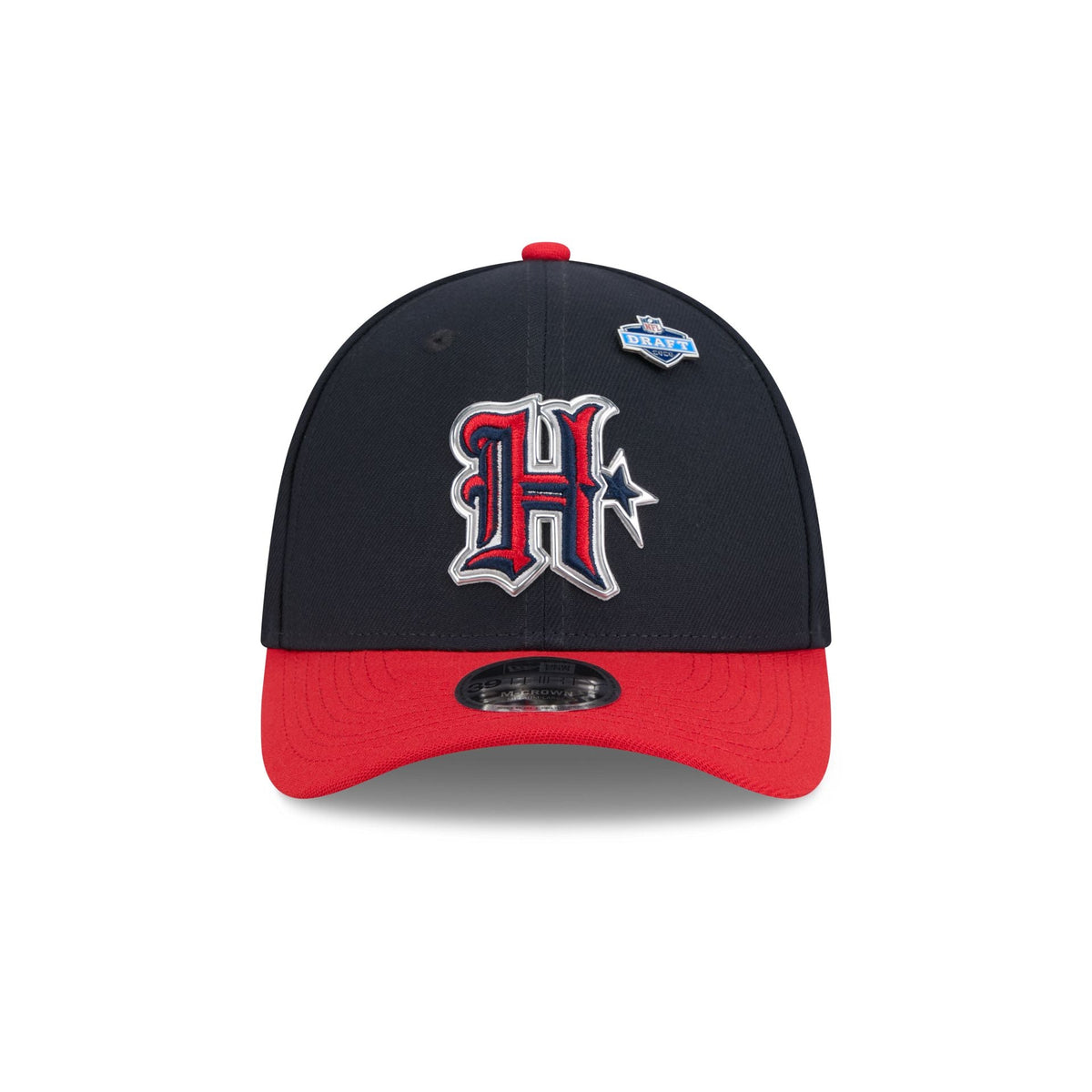 Houston Texans 2026 Draft 39THIRTY M-Crown Stretch Fit Hat
