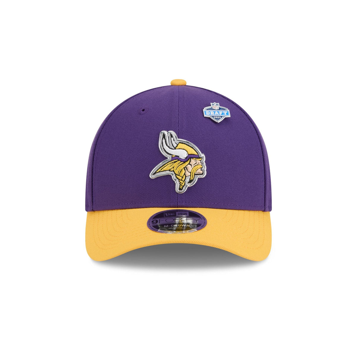 Minnesota Vikings 2026 Draft 9FORTY M-Crown Snapback Hat