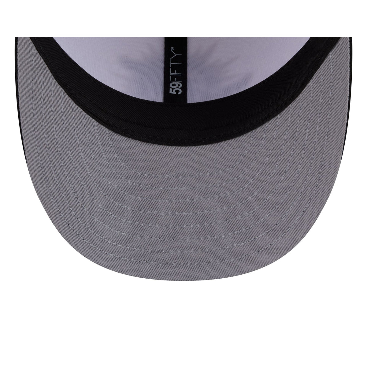 Miami Dolphins 2026 Draft Black and White 59FIFTY Fitted Hat