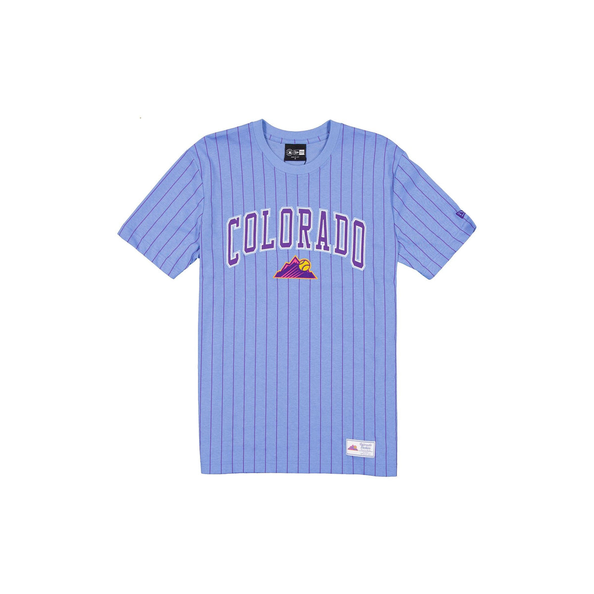 Colorado Rockies 2026 City Connect Pinstripe T-Shirt