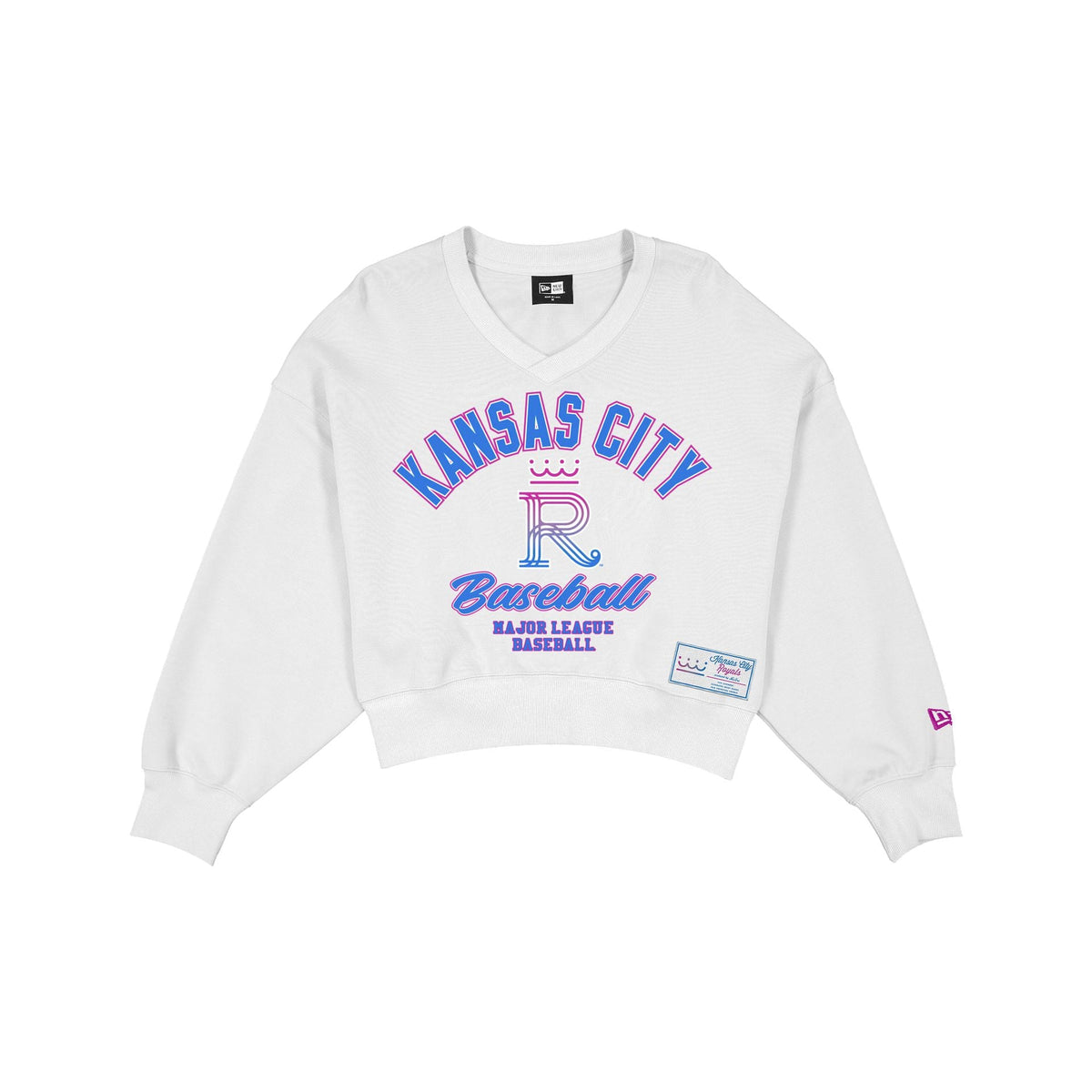 Kansas City Royals 2026 City Connect Women's Cropped Crewneck