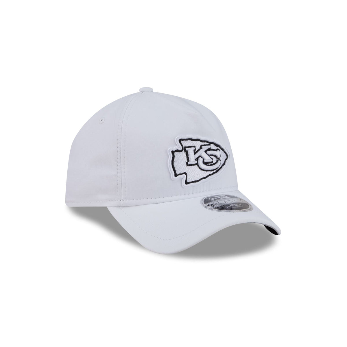 Kansas City Chiefs White 9FORTY APEX Snapback Hat