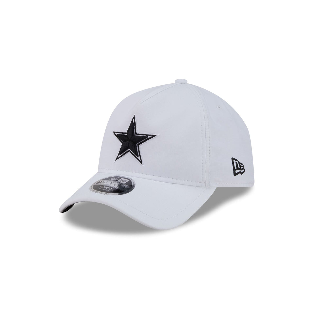 Dallas Cowboys White 9FORTY APEX Snapback Hat