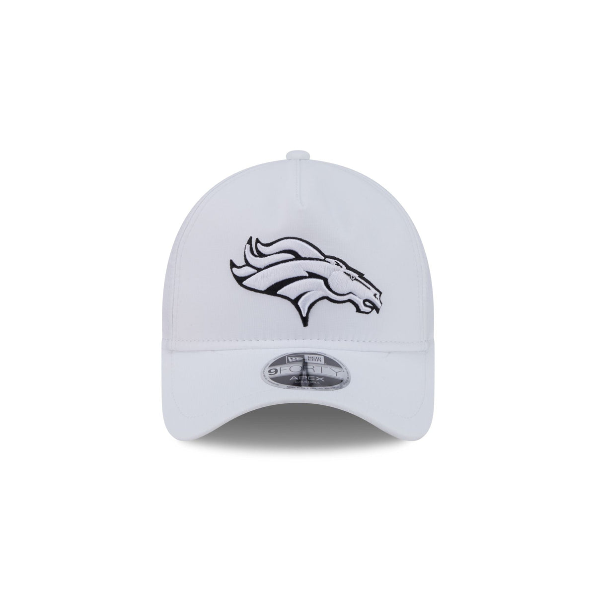 Denver Broncos White 9FORTY APEX Snapback Hat