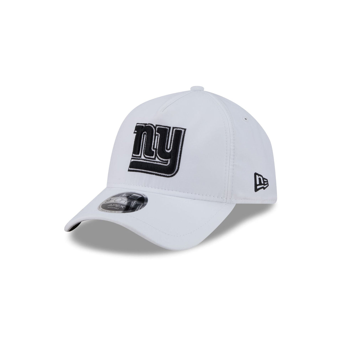 New York Giants White 9FORTY APEX Snapback Hat