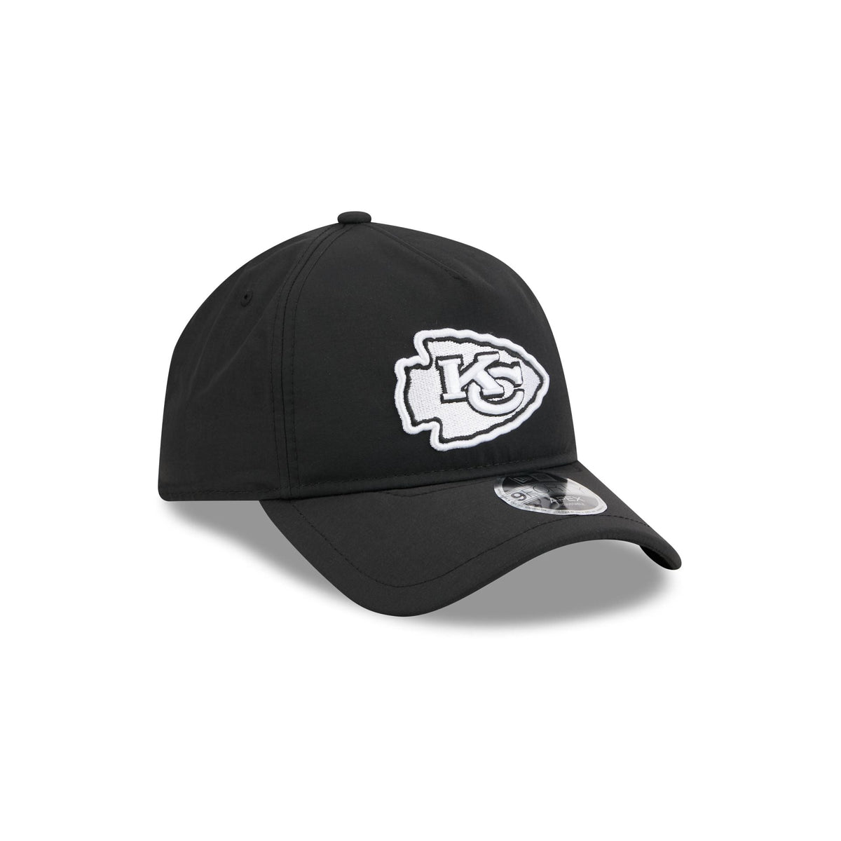 Kansas City Chiefs Black 9FORTY APEX Snapback Hat