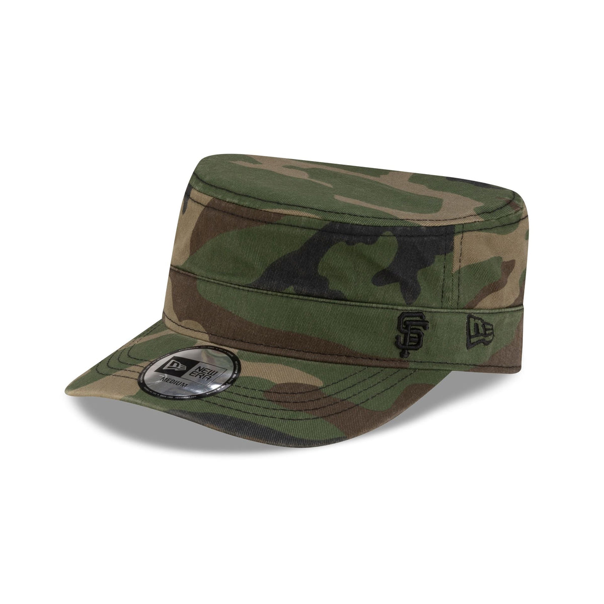 San Francisco Giants Woodland Camo Military Cap