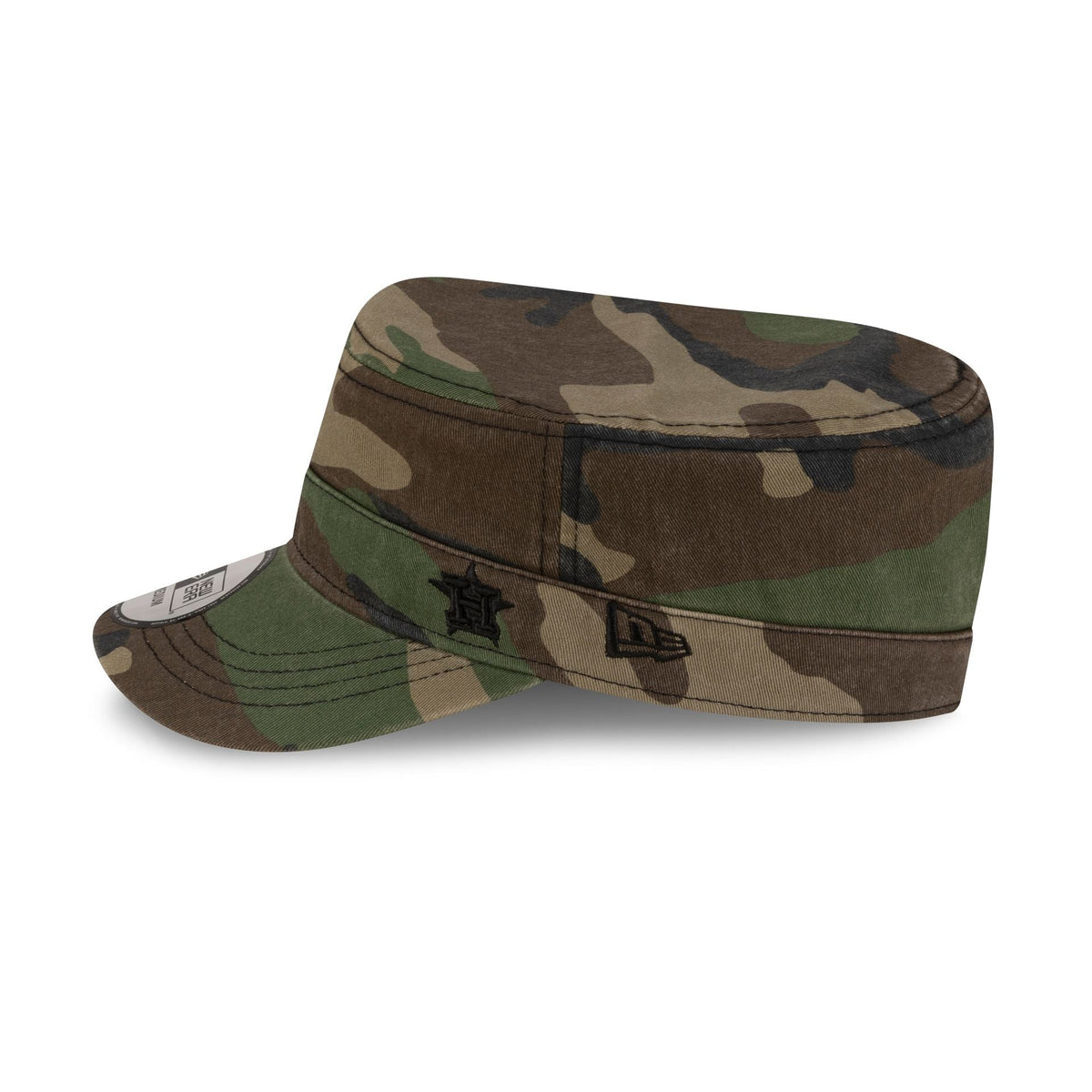 Houston Astros Woodland Camo Military Cap