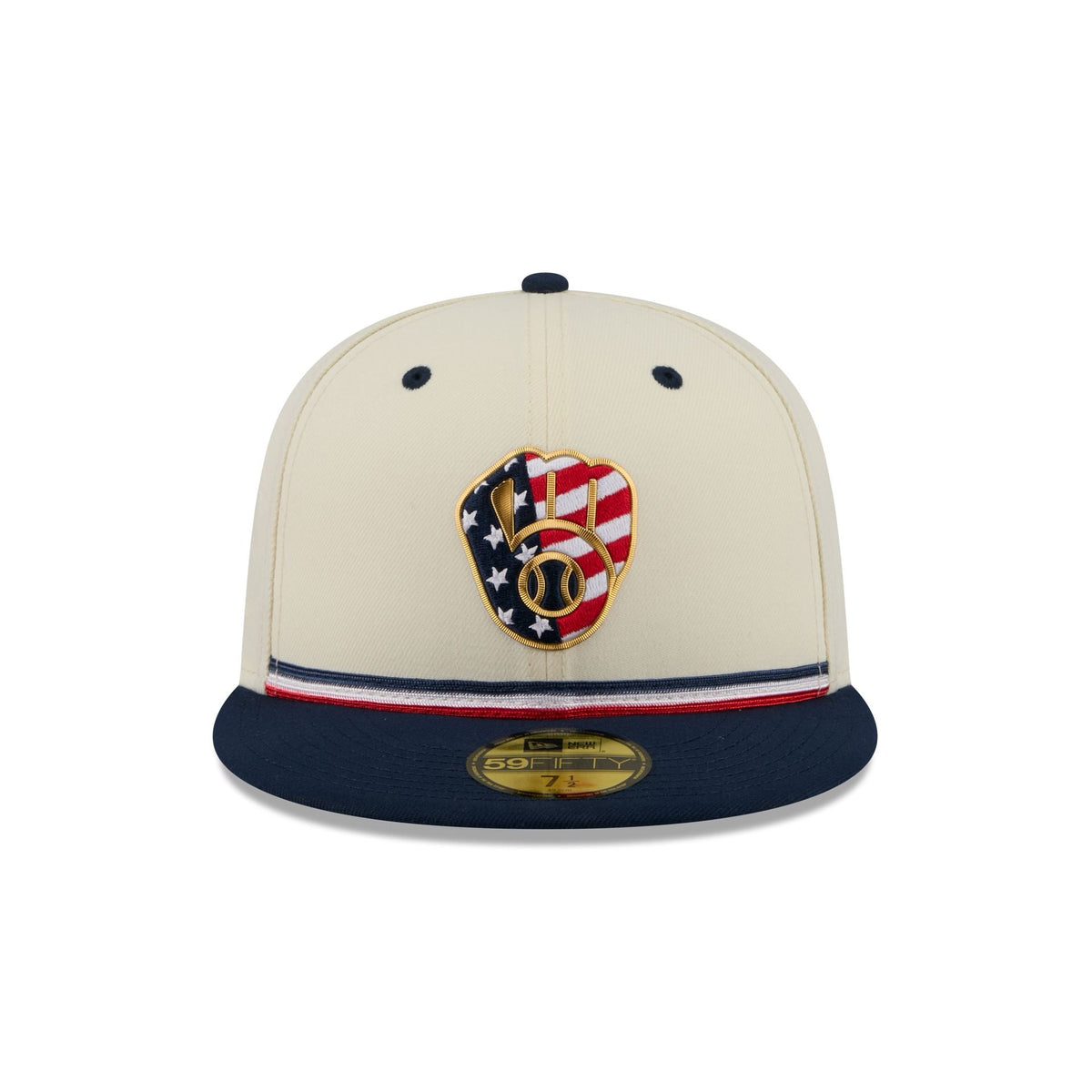 Milwaukee Brewers Independence Day 2026 59FIFTY Fitted Hat
