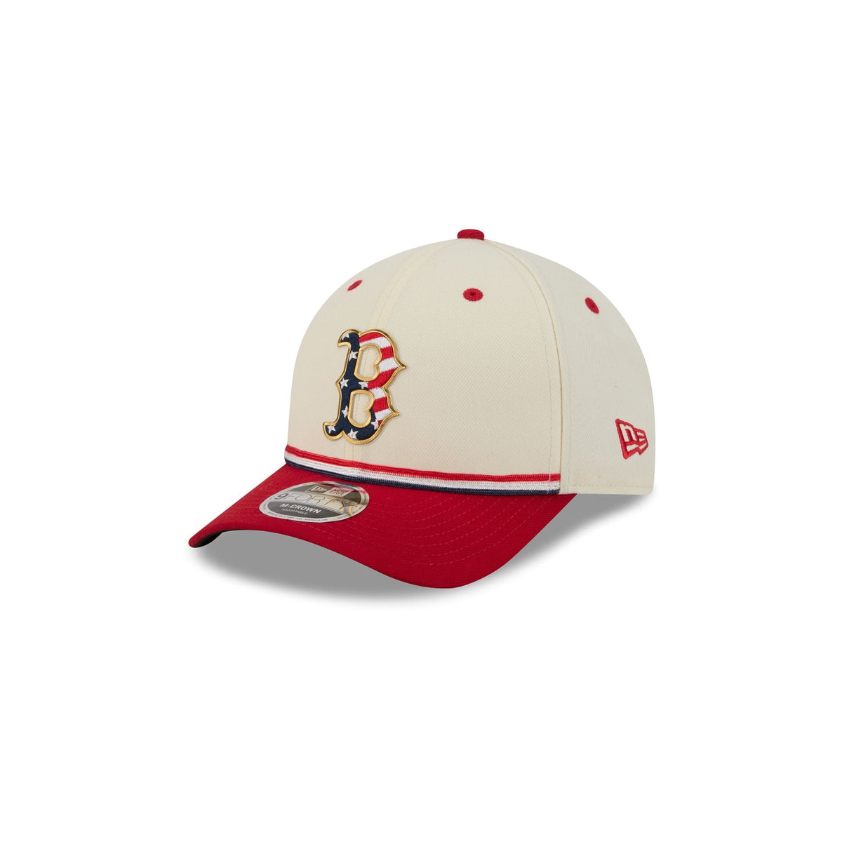 Boston Red Sox Independence Day 2026 Kids 9FORTY M-Crown Snapback Hat
