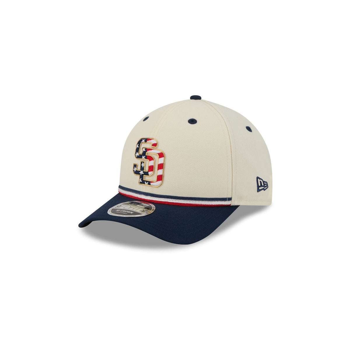 San Diego Padres Independence Day 2026 Kids 9FORTY M-Crown Snapback Hat
