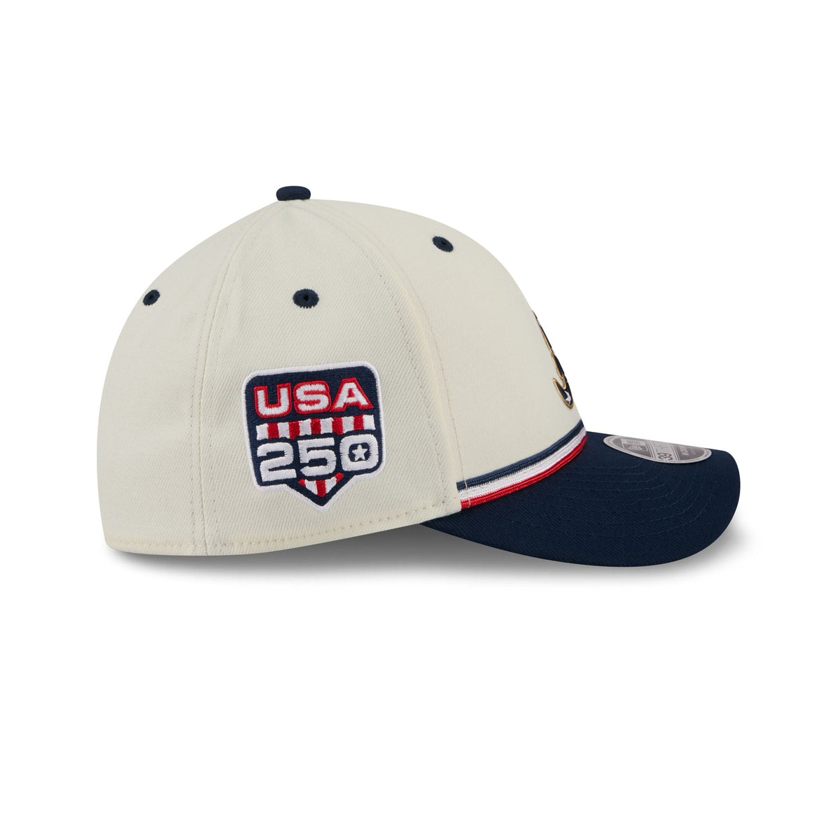 Atlanta Braves Independence Day 2026 39THIRTY M-Crown Stretch Fit Hat