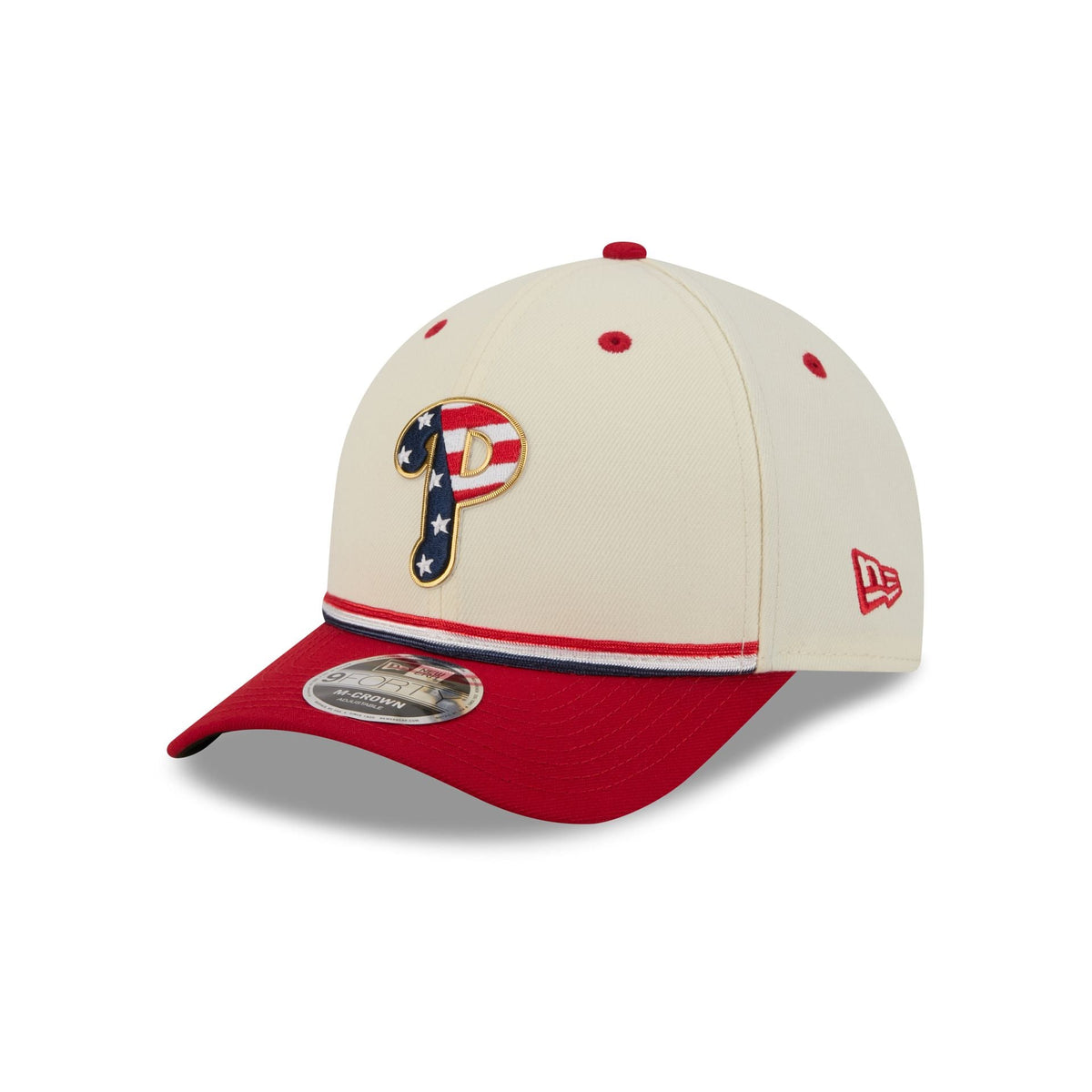 Philadelphia Phillies Independence Day 2026 9FORTY M-Crown Snapback Hat
