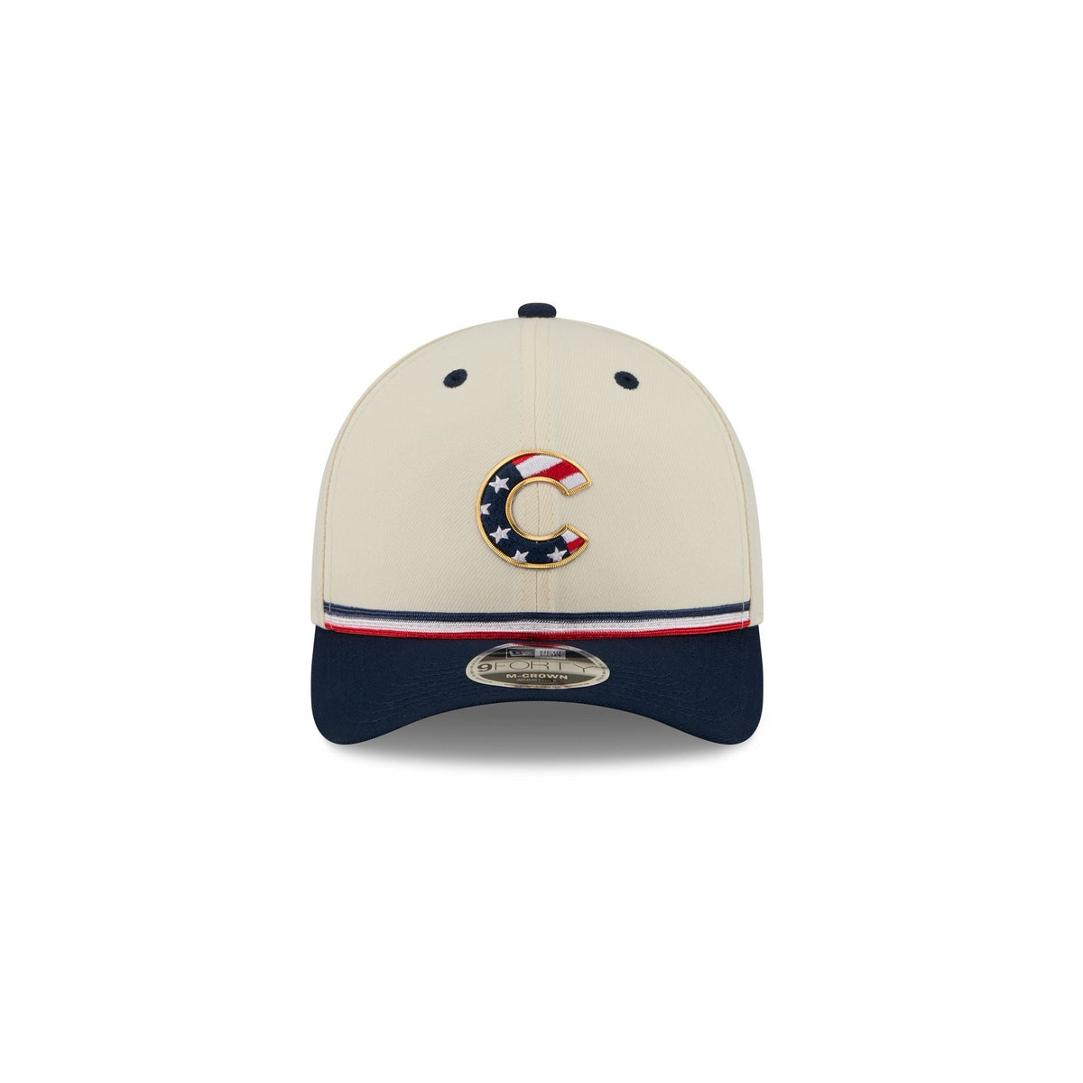 Chicago Cubs Independence Day 2026 Kids 9FORTY M-Crown Snapback Hat