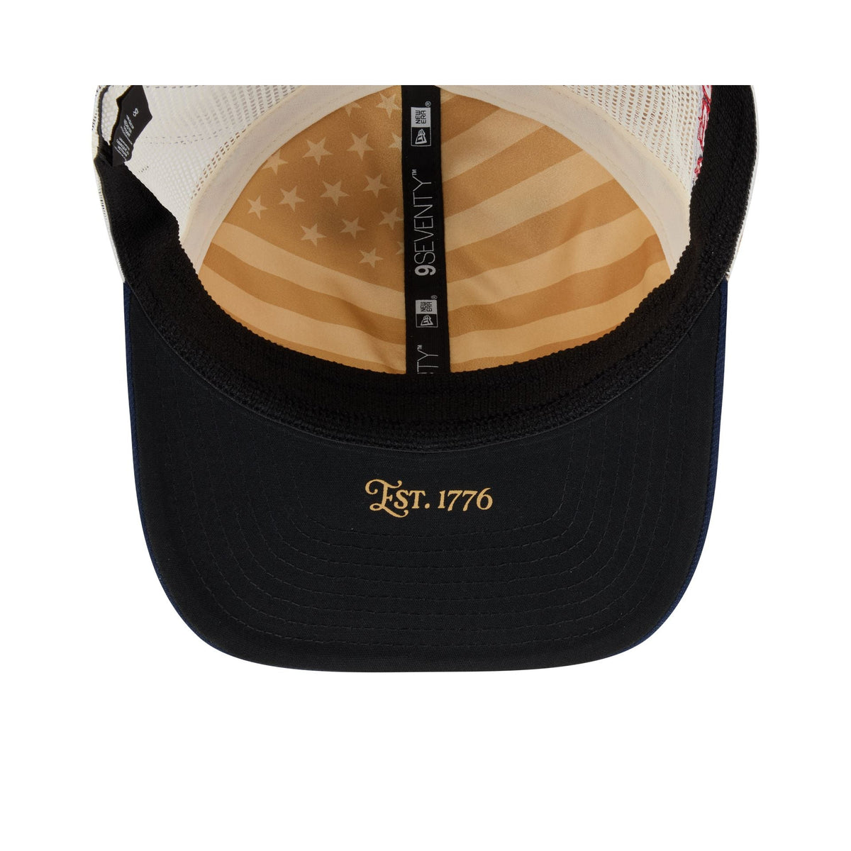 Texas Rangers Independence Day 2026 9SEVENTY Trucker Hat