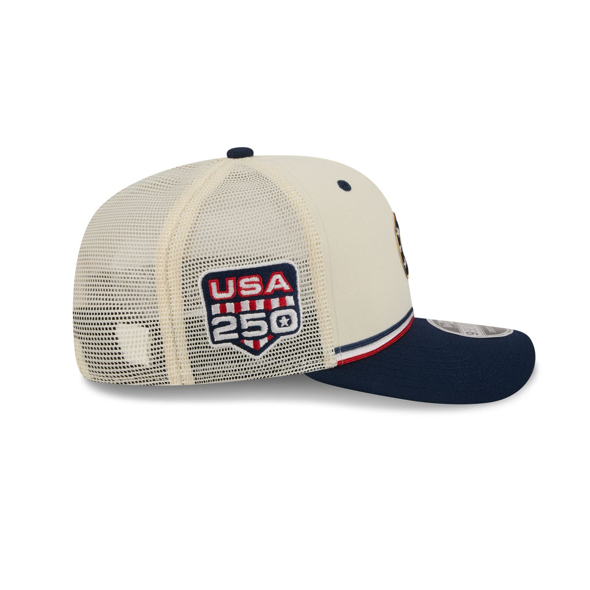 Chicago Cubs Independence Day 2026 9SEVENTY Trucker Hat