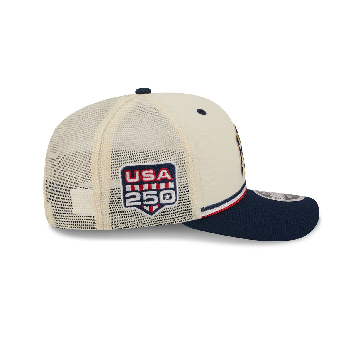 New York Yankees Independence Day 2026 9SEVENTY Trucker Hat