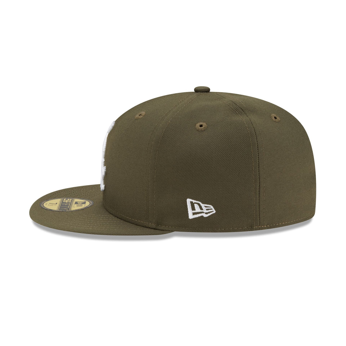 Chicago White Sox Basic Olive Green 59FIFTY Fitted Hat