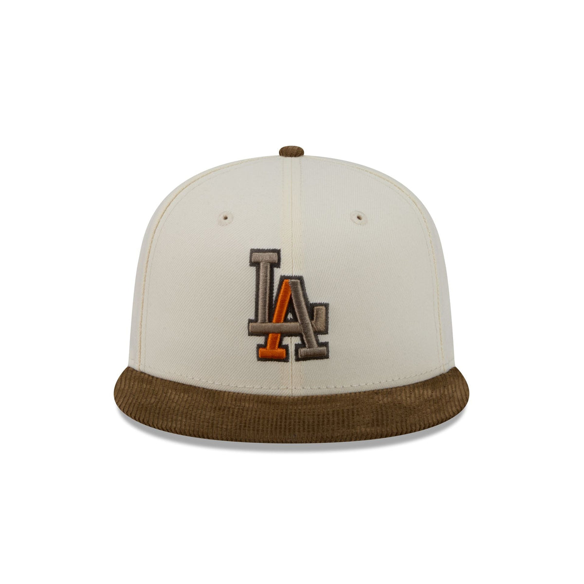 Just Caps Corduroy Chrome Los Angeles Dodgers 59FIFTY Fitted Hat