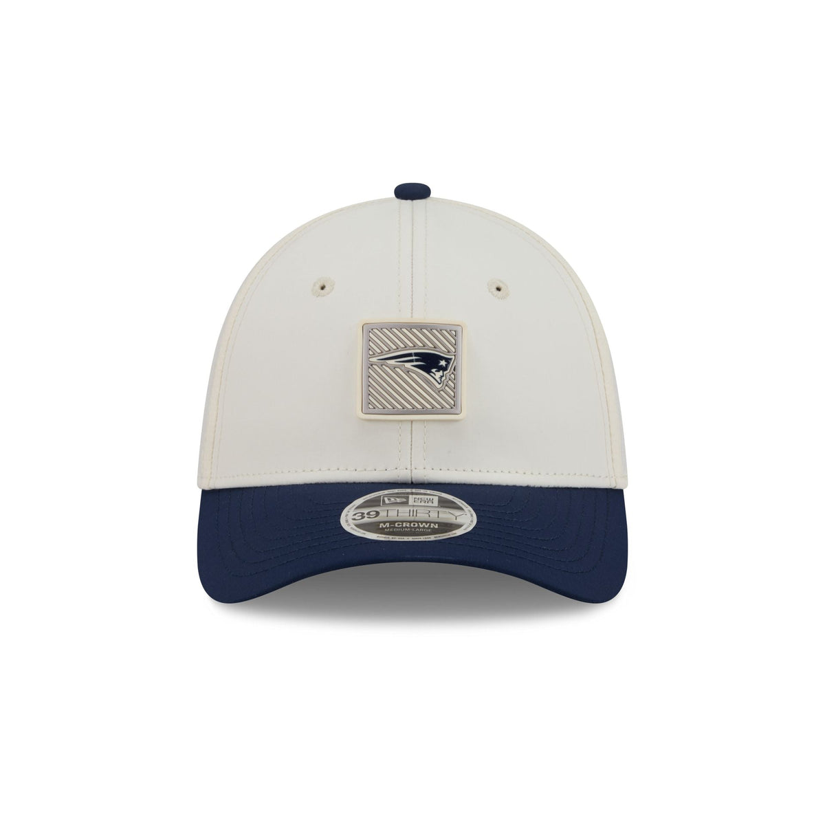 New England Patriots 2026 Training 39THIRTY M-Crown Stretch-Fit Hat
