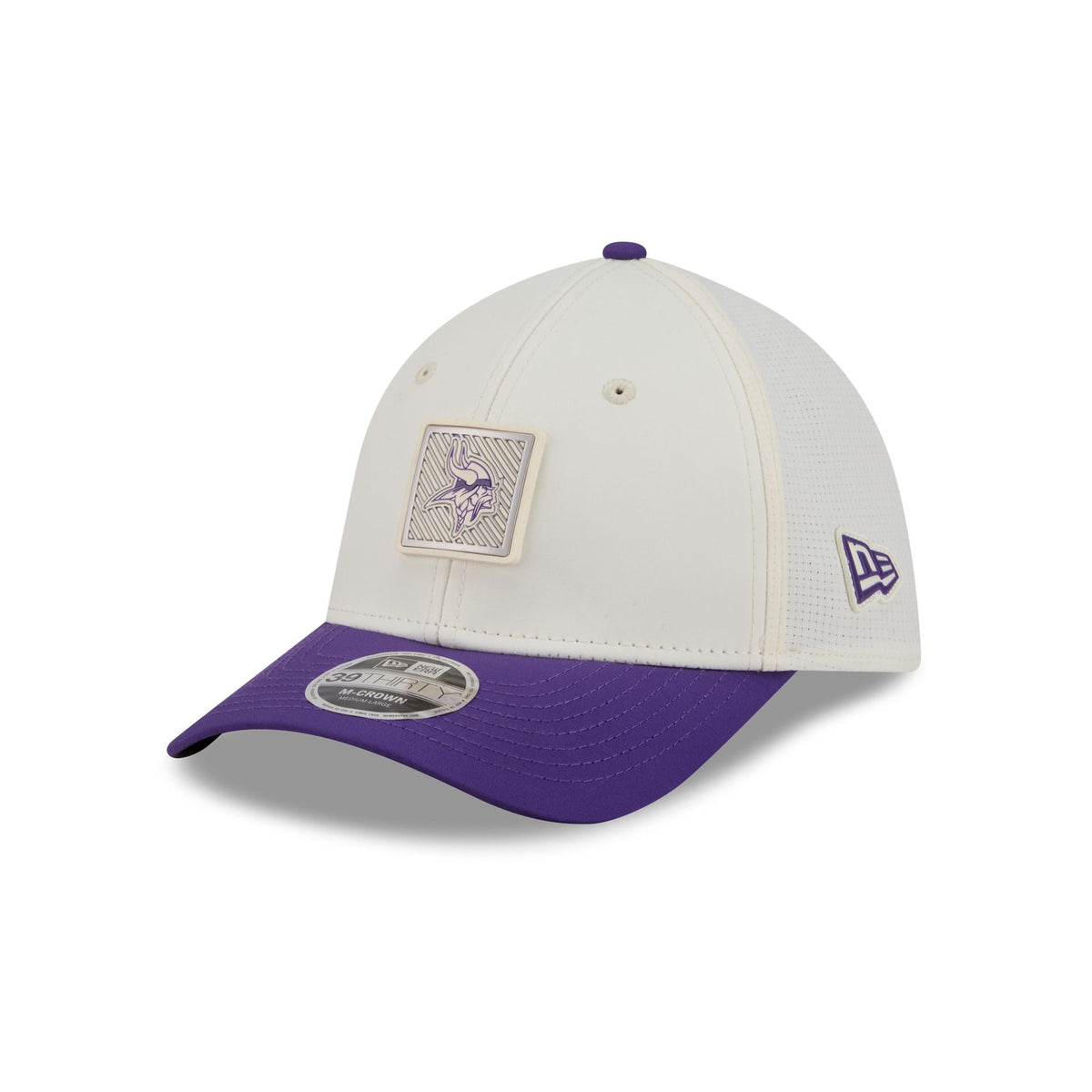 Minnesota Vikings 2026 Training 39THIRTY M-Crown Stretch-Fit Hat