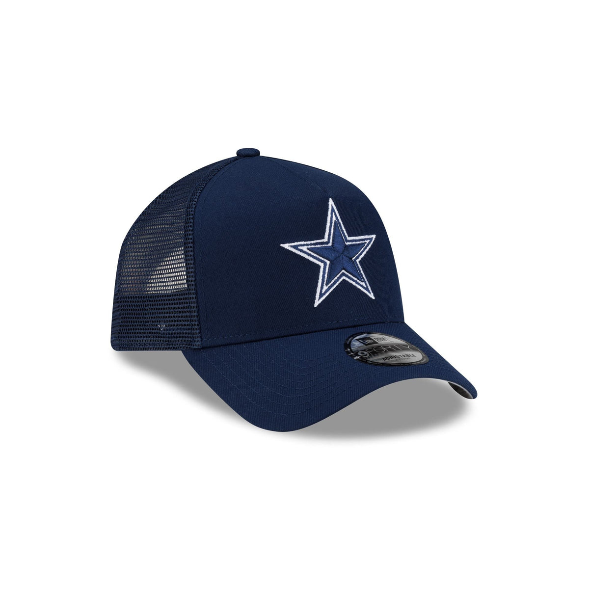 Dallas Cowboys Side Script 9FORTY A-Frame Trucker Hat