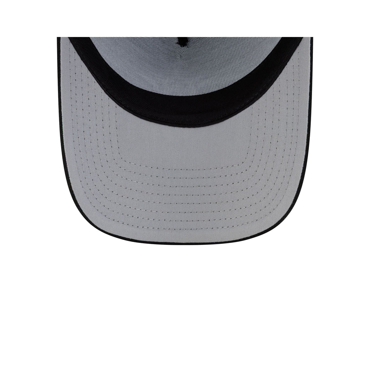 Houston Astros Side Script Black 9FORTY A-Frame Trucker Hat