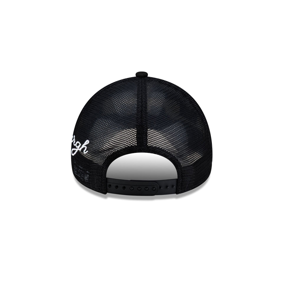 Pittsburgh Steelers Side Script 9FORTY A-Frame Trucker Hat