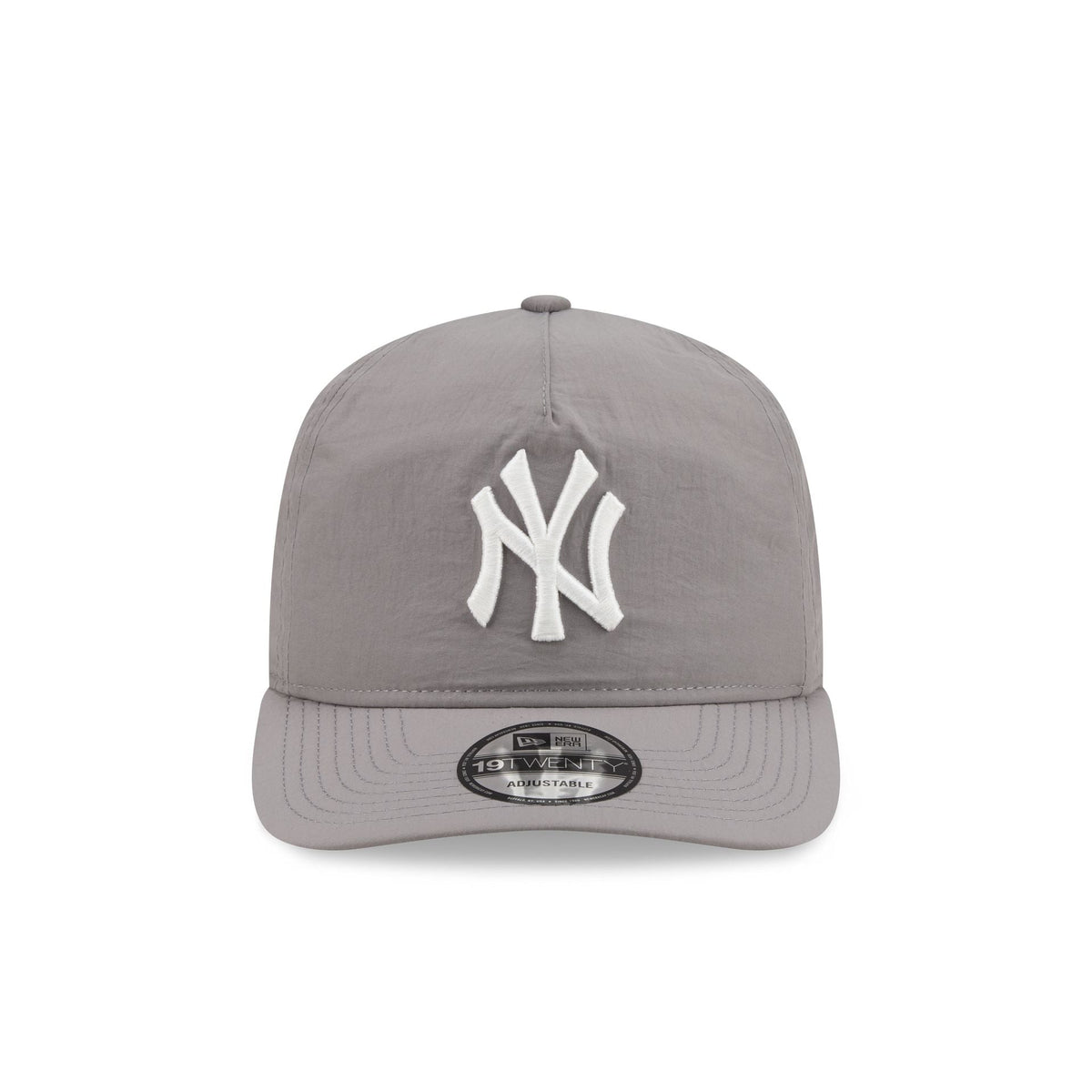 New York Yankees Gray Nylon 19TWENTY Adjustable Hat