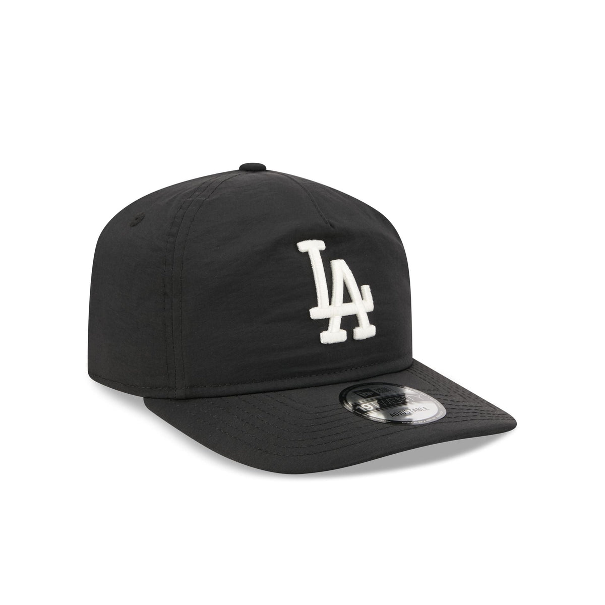 Los Angeles Dodgers Black Nylon 19TWENTY Adjustable Hat