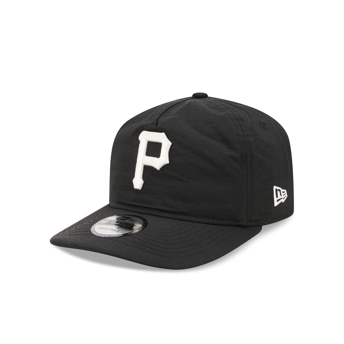 Pittsburgh Pirates Black Nylon 19TWENTY Adjustable Hat
