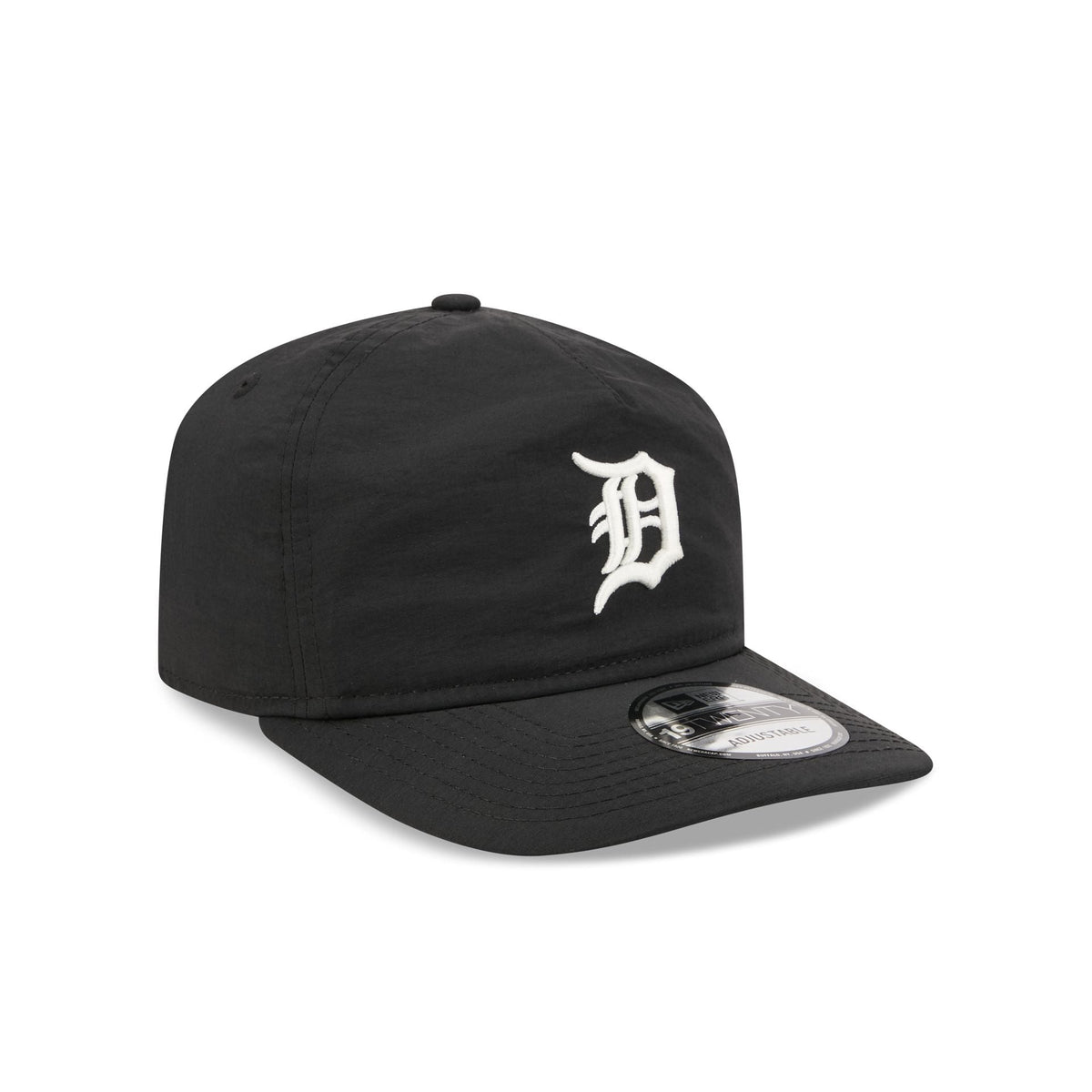 Detroit Tigers Black Nylon 19TWENTY Adjustable Hat