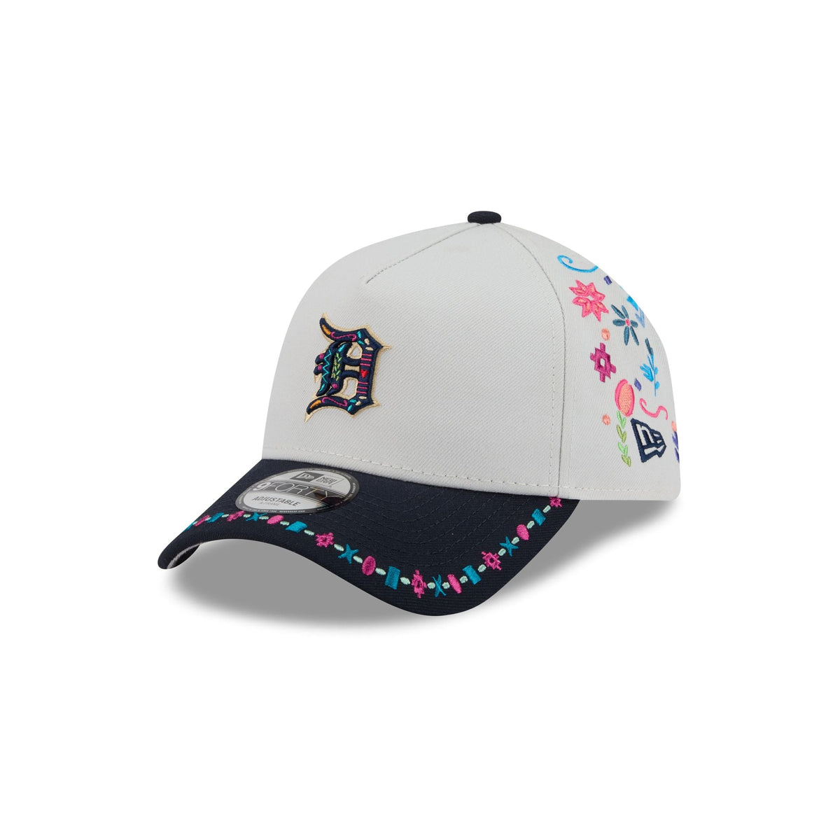 Detroit Tigers Latin Heritage 9FORTY A-Frame Snapback Hat